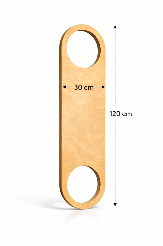 product foto balanceerbord breed met afmetingen.webp