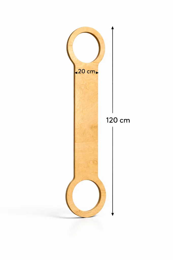 product foto balanceerbord medium met afmetingen.webp