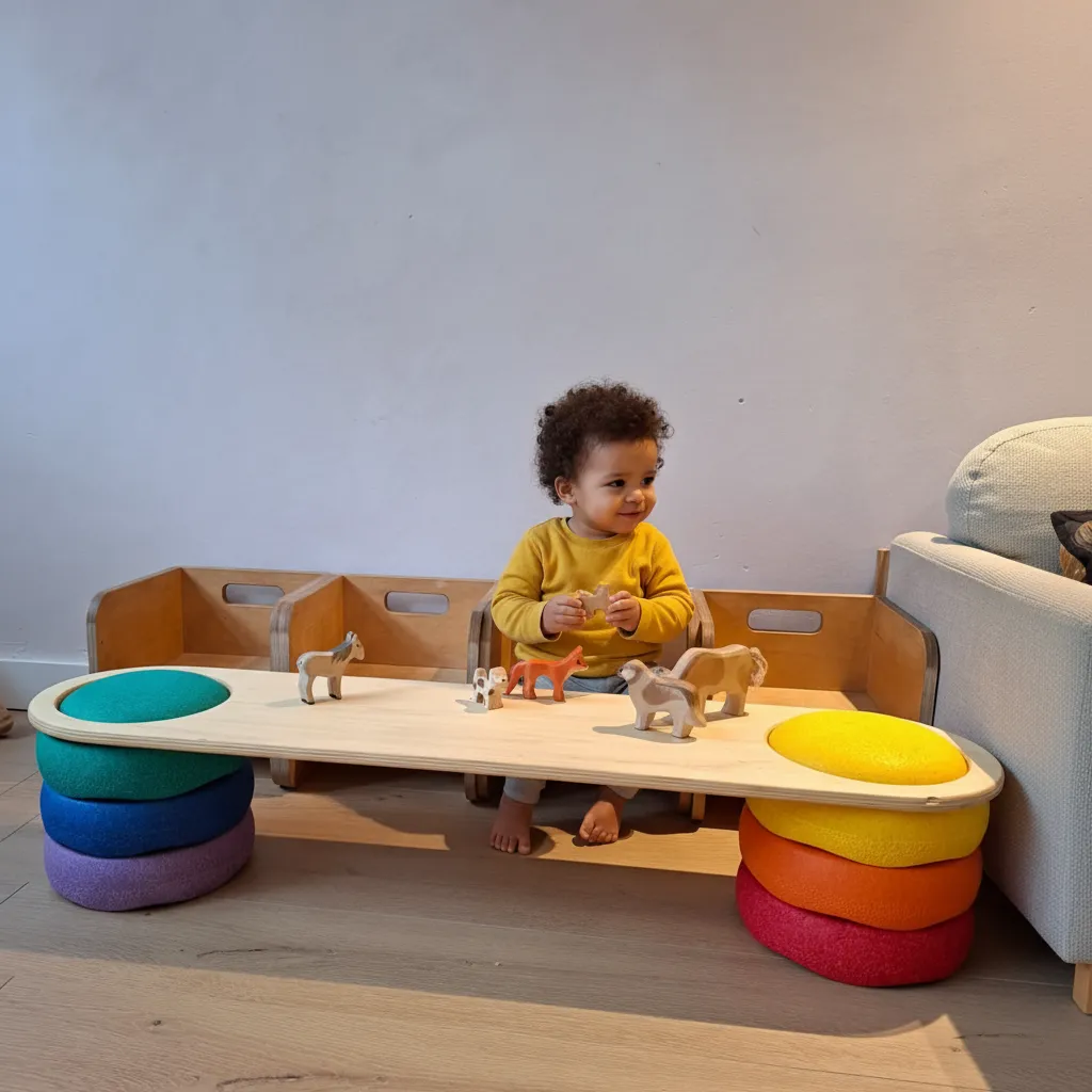 Balanceerbord voor stapelstenen - Solo Breed