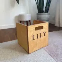 Houten kinderstoel gepersonaliseerd - Montessori