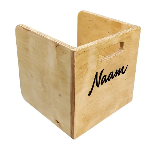 Zitbak gepersonaliseerd